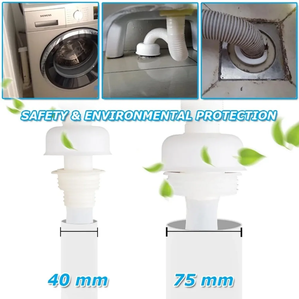Multifunctional sewer deodorant sealing plug bathroom plug trap water filter sewer deodorant sealing plug 30J8 (6)