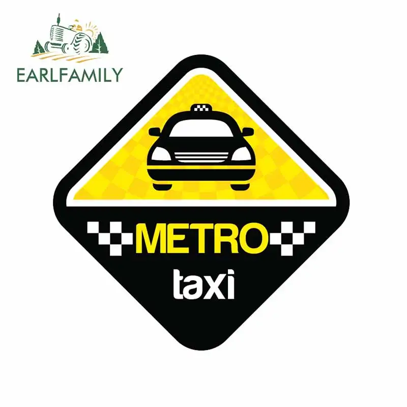 EARLFAMILY 13 см x 12 9 для метро-такси фотовиниловая Автомобильная оболочка