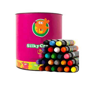 

Kids Gift For Toddlers Coloring Safe Art Supplies Silky Washable Non Toxic Crayon Set Graffiti Portable Students Oil Painting