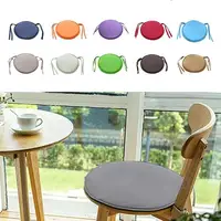 Round Seat Pads for Chair, Cushion, Multicolor, Garden, Patio, Home, Kitchen, Office, Indoor, Outdoor, Dining 1