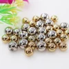 8mm 10mm Metal Gold Silver Round Ball Buttons for Sewing Fashion Spring Autumn Clothing Accessories Supplies 1