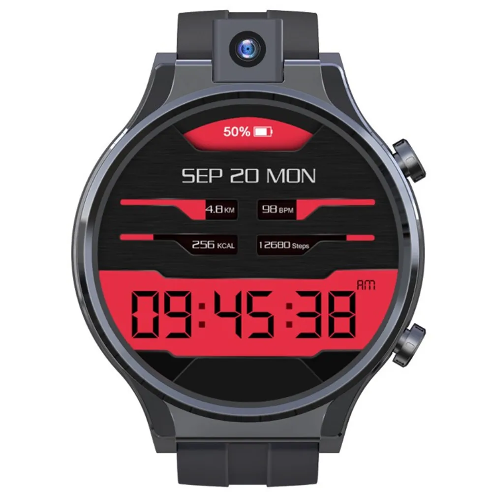 US $299.98 Business Waterproof HD 21 Inch Smart Watch 13MP Rotating Camera 4G 64G Memory GPS WiFi Smartphone Internet Smartwatch 1600mah