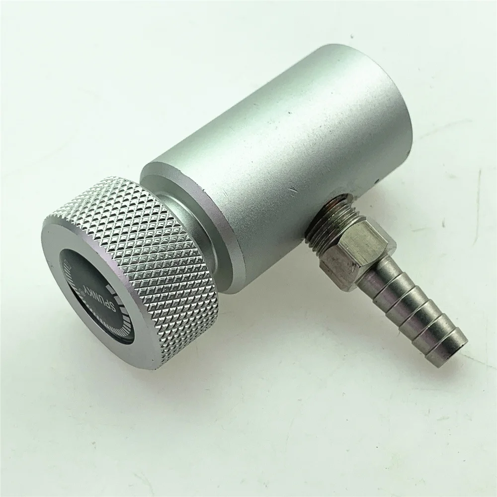 For Bubble Water Machine Soda Water Machine Co2 Small Gas Cylinder Charging Connector With 8mm Quick Connect Male Connector