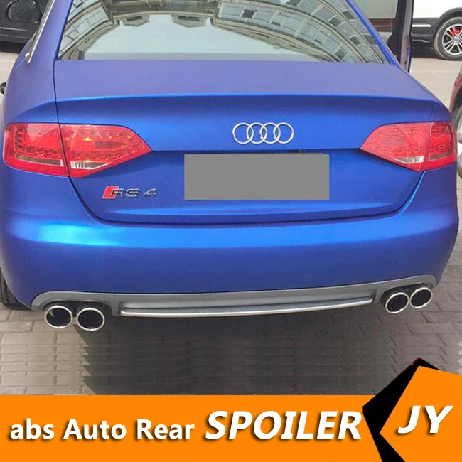 Для Audi A4 S4 обвес спойлер 2009- для Audi A4 RS4 ABS задний спойлер передний бампер диффузор защитные бамперы