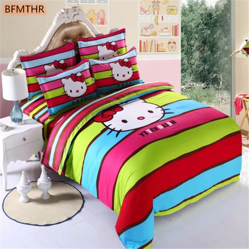 Детский комплект постельного белья мягкая розовая наволочка для мальчиков и