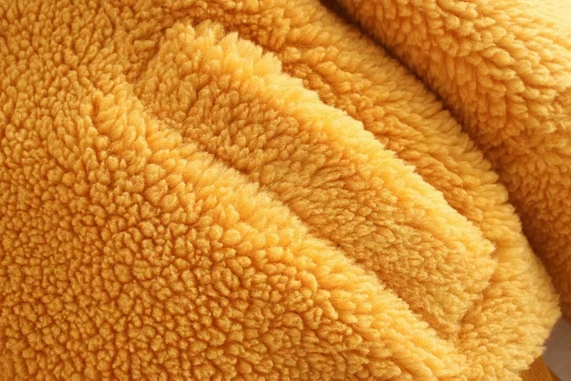 Винтажное пальто из искусственного меха женская теплая меховая куртка из овечьей шерсти зимнее пальто Женская молния kawaii Розовая белая шуба уличная