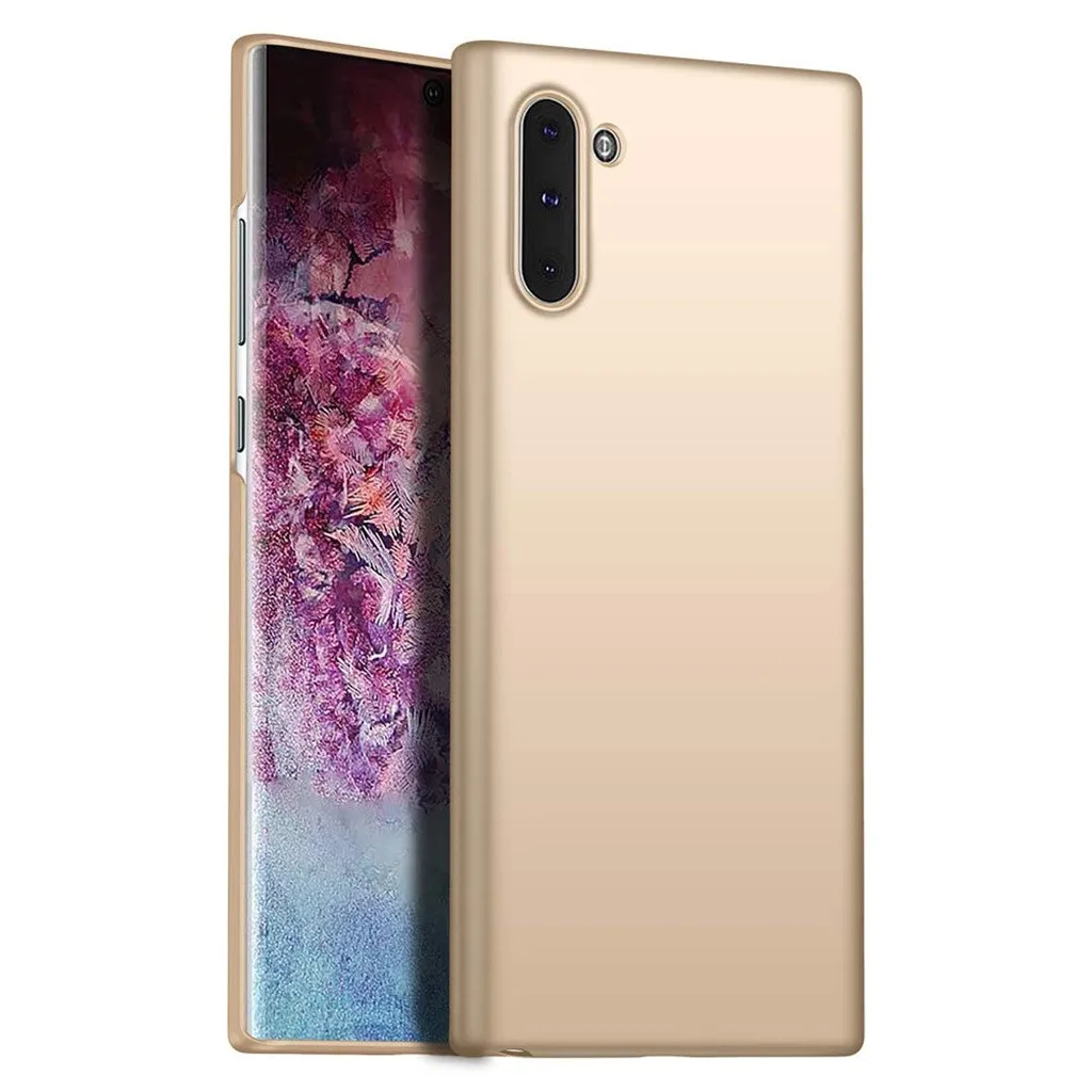 

For Samsung Galaxy Note 10 6.3 Case Hard PC Plastic Slim Matte Cover For Samsung Note 10 Plus 6.8 Phone Cases Luxury Fundas