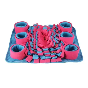 

Dog Play Mat Pet Toy Mat Snuffle Training Feeding Foraging Mat Nose Work Blanket Washable Pet Toy on Sofa Bed Smell Training Mat