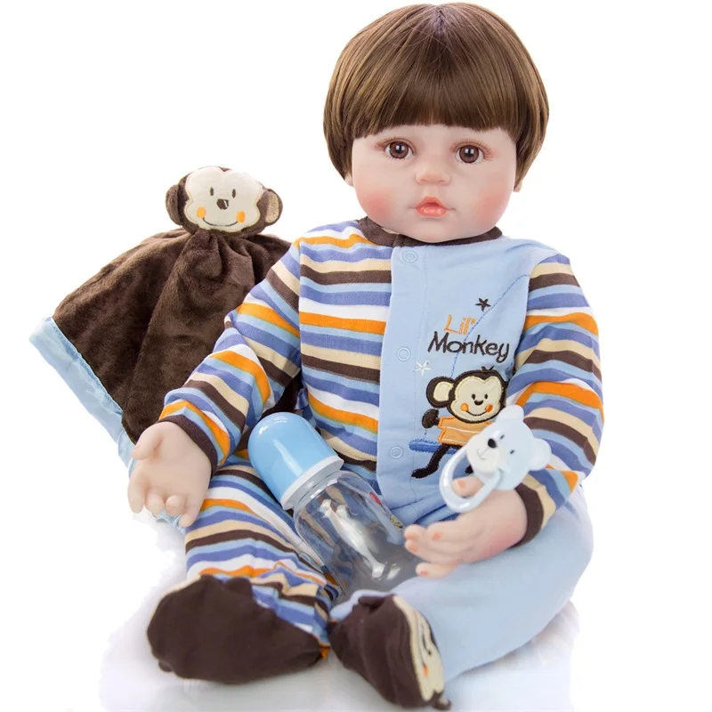 

60CM Reborn Doll Reborn Newborn Toddler Dolls Silicone Baby Dolls For Sale Cheap Realistic Reborns Dolls For Children Birthday