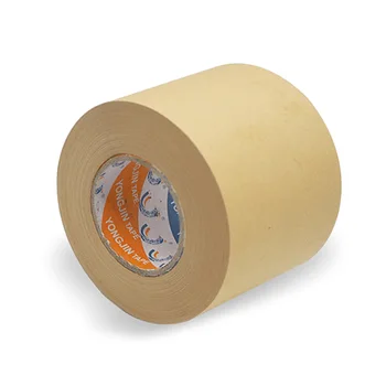 

Heat Resistant Wide Adhesive Water Wet Writing Roll Tape Brown Paper Sealing Art Supplies Picture Framing Eco Friendly Easy Tear