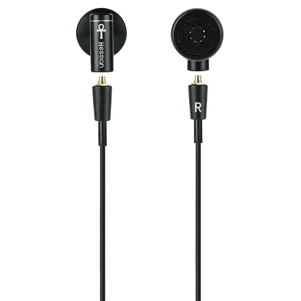 

Hessian брендовые Ansata Hifi наушники mmcx Плоские наушники для Iphone huawei Android mp3-плеер