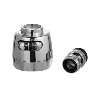 

360 Rotatable Swivel Head Water Bubble Kitchen Diffuser Filter Faucet Tap Diffuser Nozzle Filter Mesh Adapter Bathroom Fixture