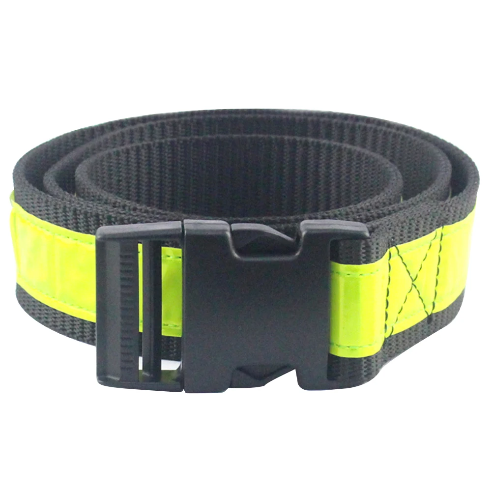 

Luminous Waist Belt Practical Camping Life Saving Durable Reflective Strip Sports Outdoor Unisex Buckle Adjustable Hiking Soft