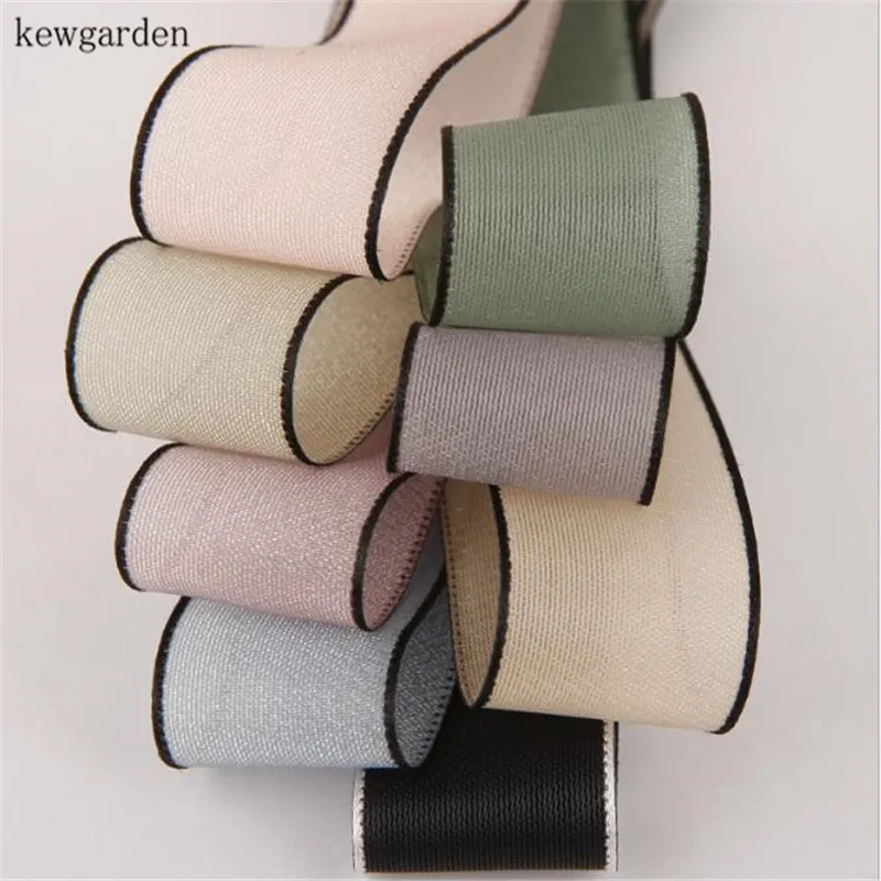 Kewgarden 1 &quot1 5&quot 40 25 мм перламутровые ленты из органзы кружевная марля вручную