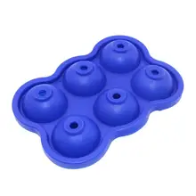 Силиконовый Лоток с формой для кубиков льда Алмазная форма 6 решеток форма для мороженого фруктовые кубические формы