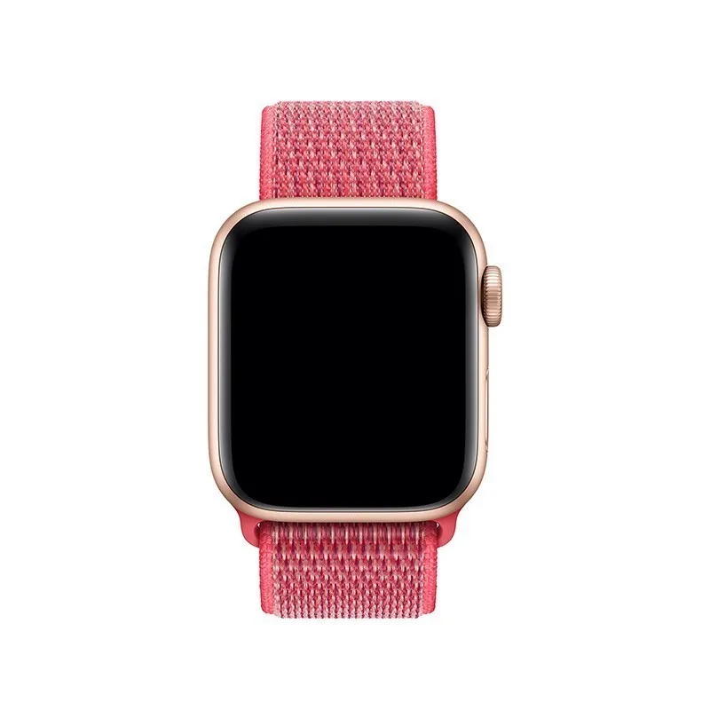 Новые высококачественные нейлоновые спортивные Ремешки для наручных часов для Apple Watch 42 мм, ремешок серии 5 4 3 2 1 iwatch 40 мм, ремешок 38 мм 44 мм, замена