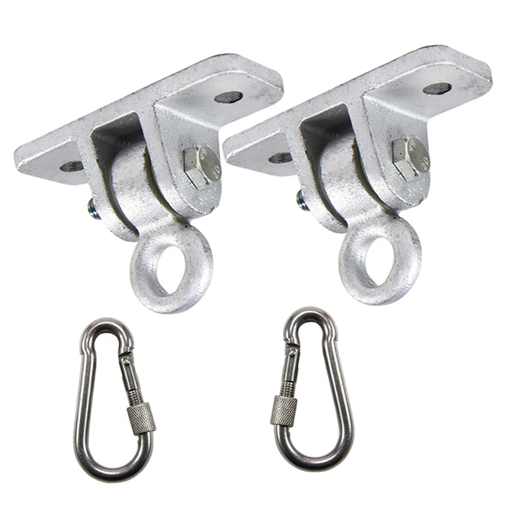 2 Pair Heavy Duty Swing Mount Aerial ers Hammock Hooks For Yoga Strap Home Hammock Punching Bag hammock fittings,heavy duty hook