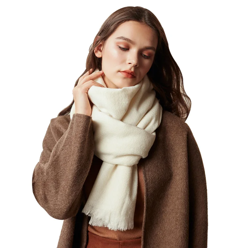 Горячая Распродажа английский классический шерстяной шарф для женщин дикий модный длинный кашемировый Пончо Накидки зимний мягкий теплый большой платок женский
