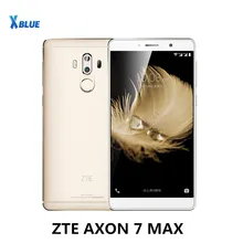 Смартфон zte AXON 7 MAX с глобальной ПЗУ, 4 Гб ОЗУ, 64 Гб ПЗУ, Восьмиядерный процессор Snapdragon 625, 6,0 дюйма, FHD, отпечаток пальца, быстрая зарядка, мобильный телефон