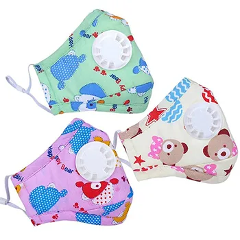 

Children Reusable Dustproof Topmask Breathable Printed Haze Pollution facemask Filter Safety Facemask Unisex Health Care