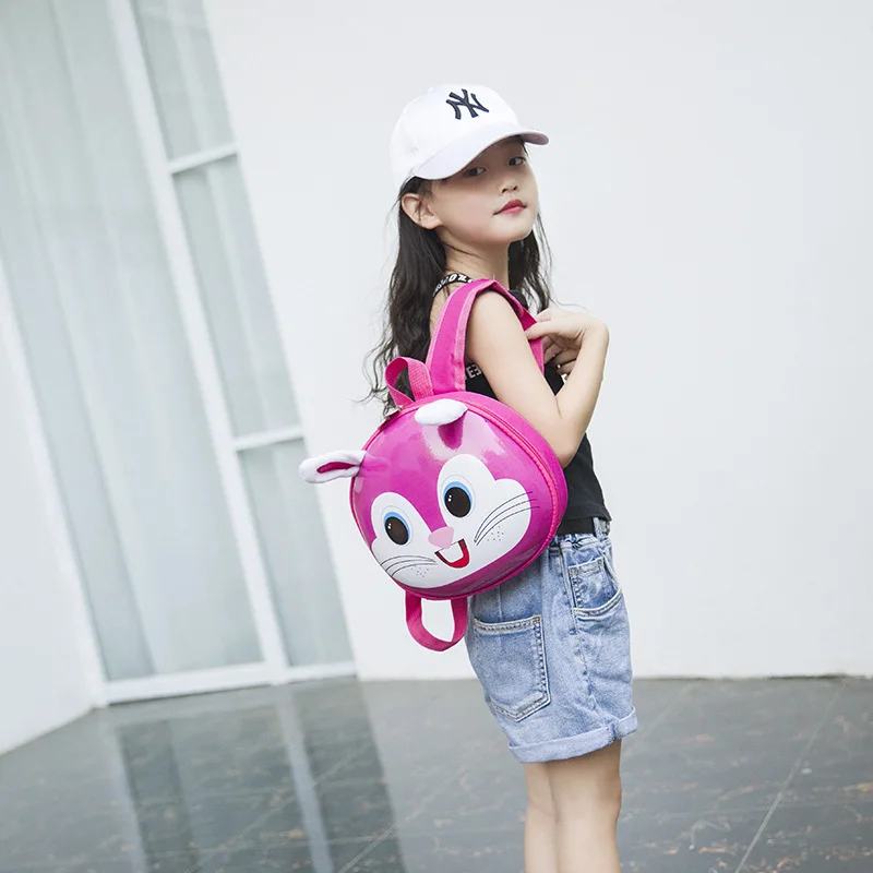 

2018 Autumn And Winter New Style Korean-style CHILDREN'S Rucksack Backpack Cute Bunny Men And Women Children CHILDREN'S Students
