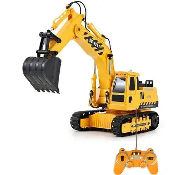 

LeadingStar RC Truck Excavator Construction Digger Wireless Bulldozer Remote Control Alloy Excavator Birthday Gift