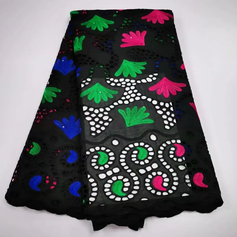 Высококачественная африканская кружевная ткань с блестками французские камни