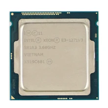 Intel Xeon E3 1271 V3 E3 1271V 3 3,6 GHz Quad-Core Acht-Gewinde CPU Prozessor L2 = 1M L3 = 8M 80W LGA 1150