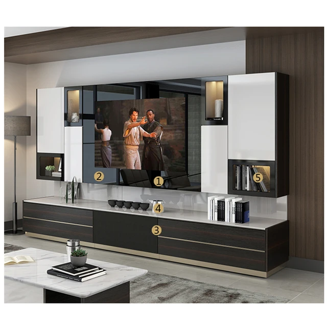 Length Scalable Tv Stand Table Living Room Home Furniture Modern