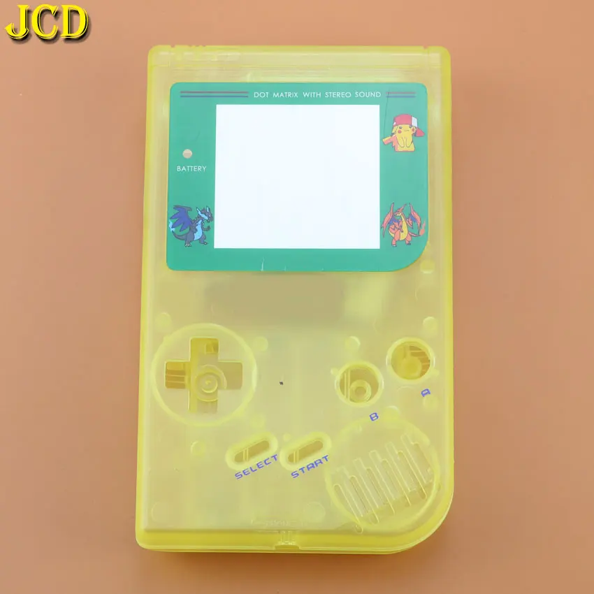 JCD 1 шт. 15 цветов для GameBoy Классическая игра замена пластиковая оболочка Крышка для Nod GB консоль DIY полный корпус для GB чехол - Цвет: O