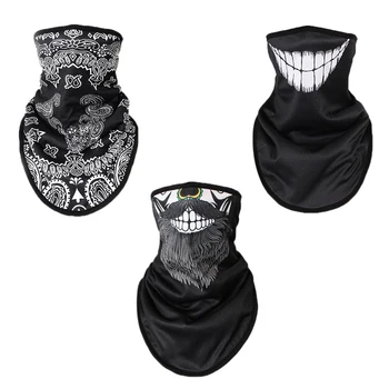 

Mask Bandana Bike Bicycle Cycling Helmet Neck Face Mask Half Face Ski Sport Headband Game Masks