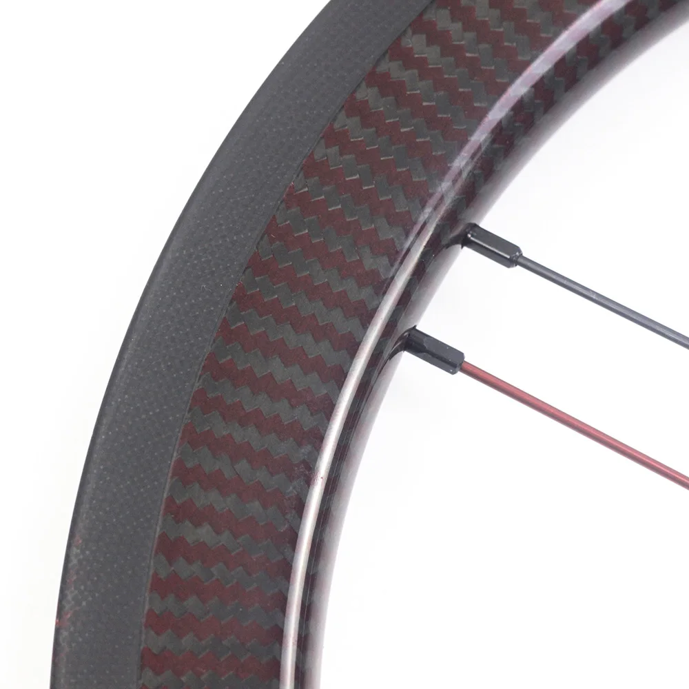 

Carbon Wheels 16" 1 3/8" 349 Rim Brake 38mm Clincher 1-3S For Brompton 3sixty Folding Bike Custom Bicycle Wheelset