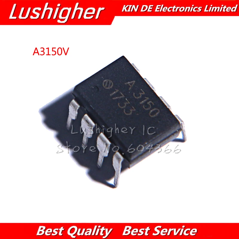10 шт HCPL-3150 DIP HCPL3150 DIP-8 A3150V A3150 3150V DIP8 | Электронные компоненты и принадлежности