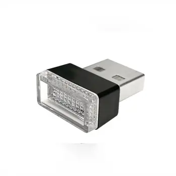 

Car USB LED Atmosphere Lights Decorative Lamp Emergency Lighting Universal PC Portable Plug and Play