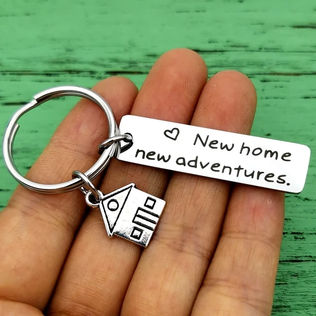 2023 2024 New Home House Warming Presents Housewarming Gifts for Couples  Keychain - Homeowner Gift, New Adventures. - AliExpress