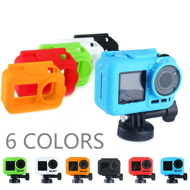 

Silicone Rubber Border Protective Case For DJI OSMO ACTION Sports Camera Action Camera Accessories