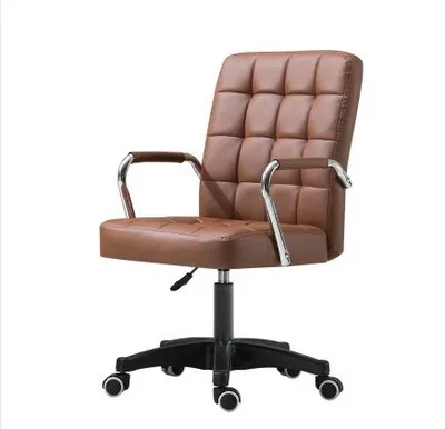 

Office Furniture Height Adjustable Rotatable Computer Chair Armrest Leather Padded Meeting Conference Ergonomic Office Chair