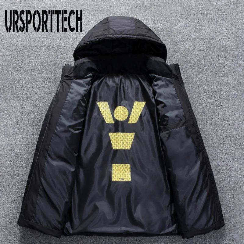 New High Quality White Duck Thick Down Jacket Men Coat Snow Parkas Male Warm Brand Clothing Winter Down Jacket Outerwear
