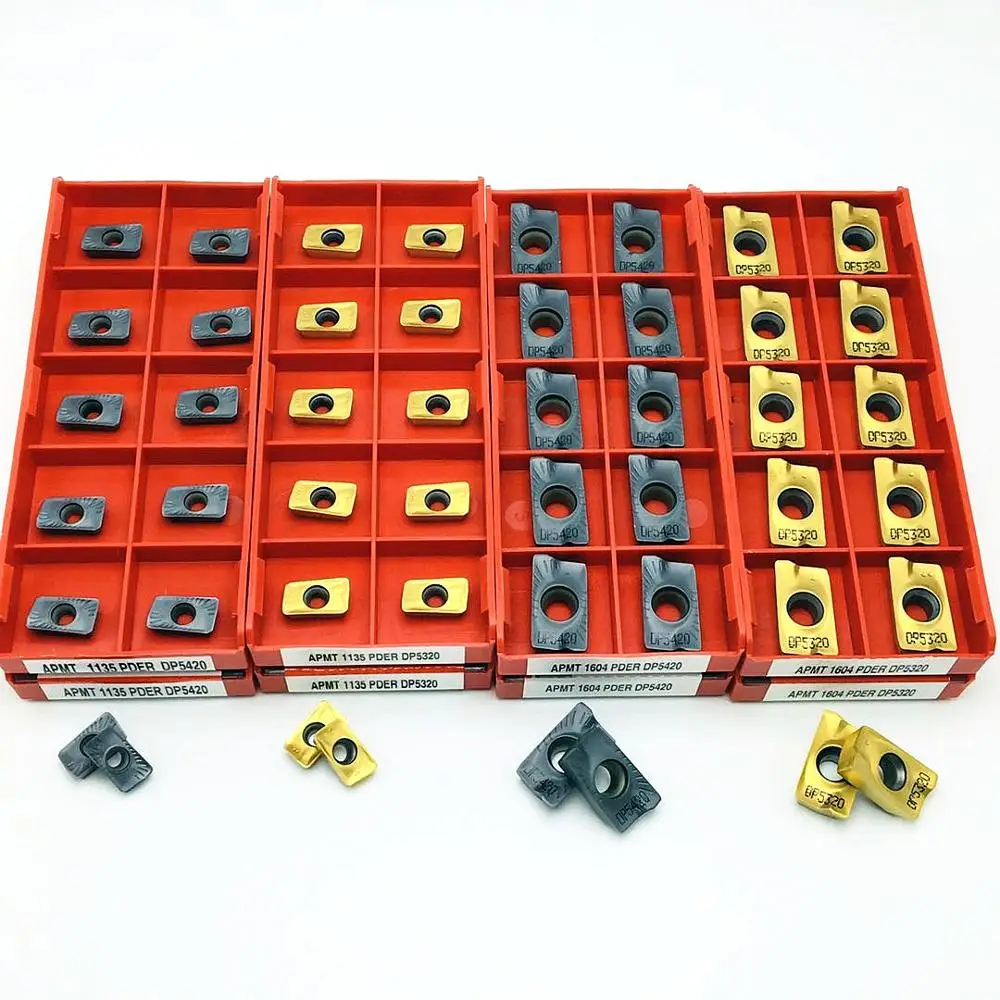 APMT1604 APMT1135 PDER DP5420 DP5320 карбидная вставка APMT1604PDER APMT1135PDER фреза отделка | Инструменты