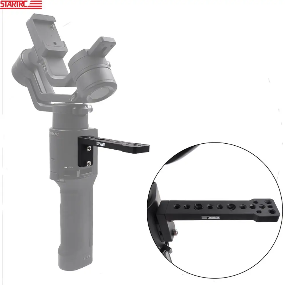 

STARTRC Ronin-S/SC Aluminum Handle Grip Handbar Extended Handheld Support Monitor Mount For DJI Ronin S/SC Stabilize Accessories