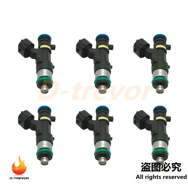 6 шт. форсунки для топливных форсунок 0280158005 16600-7Y000 OEM Nissan Maxima Altima Murano Quest 3.5L |