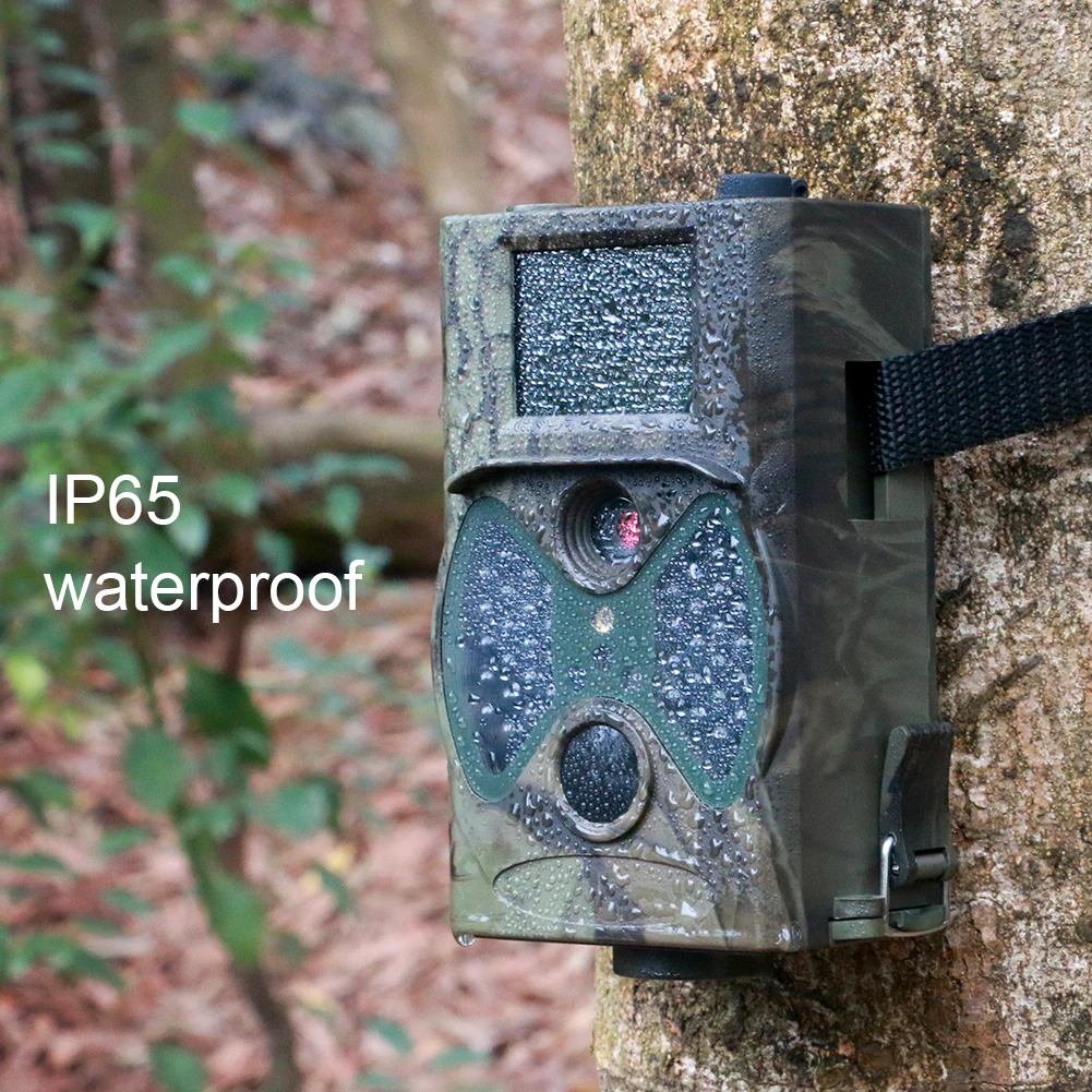 Hunting Trail Camera 16MP 1080P Night Vision Photo Traps Wildlife Cameras Digital Infrared Cams HC300A
