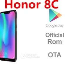 Honor – micrologiciel International 8C 4G LTE, téléphone portable, Dua, carte Sim, Snapdragon 632, écran de 6.26 pouces, 1520x720, caméra de 13 mp, 4 go de ram, 128 go de rom, OTA