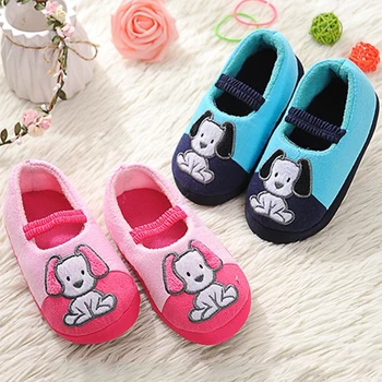 

Baby Shoes Winter kids Slippers Children Cartoon Soft Boys Home House Shoes Kids Baby Girls Non-slip Slippers Indoor Floor Shoes
