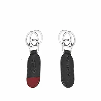 

Enzo Castellano portachiavi ac milan in pelle prodotto ufficiale uomo