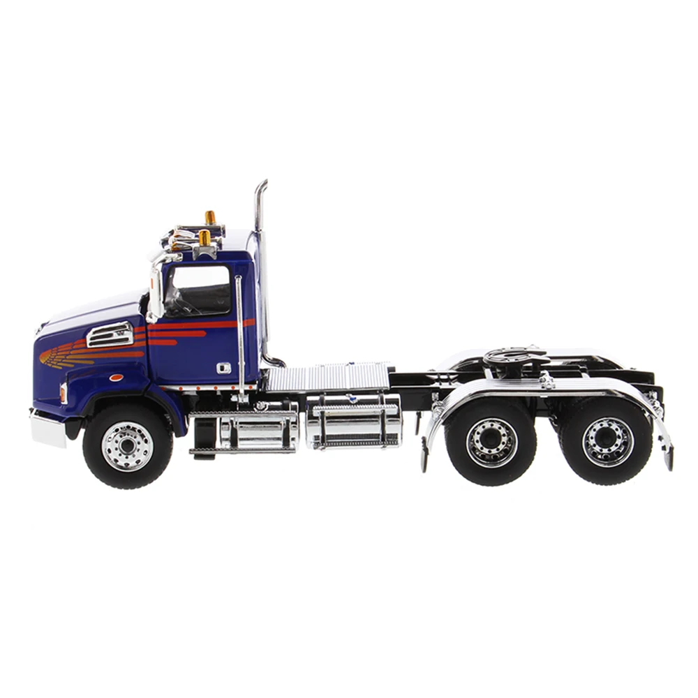 1/50 шкала Western Star 4700 SF Tandem Day Cab в синем цвете для людей в возрасте 14 лет и старше