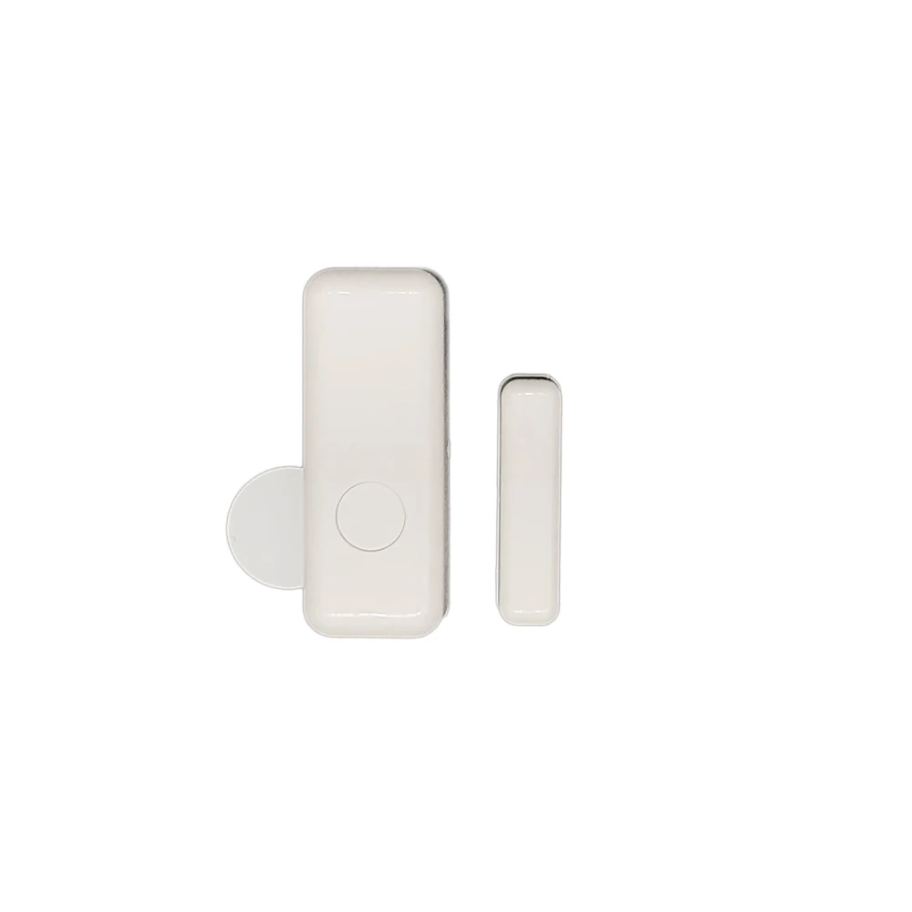 433MHz inalámbrico Detector puerta ventana blanco interruptor de contacto magnético Sensor para detectar la puerta abierta para seguridad de la casa sistema de alarma