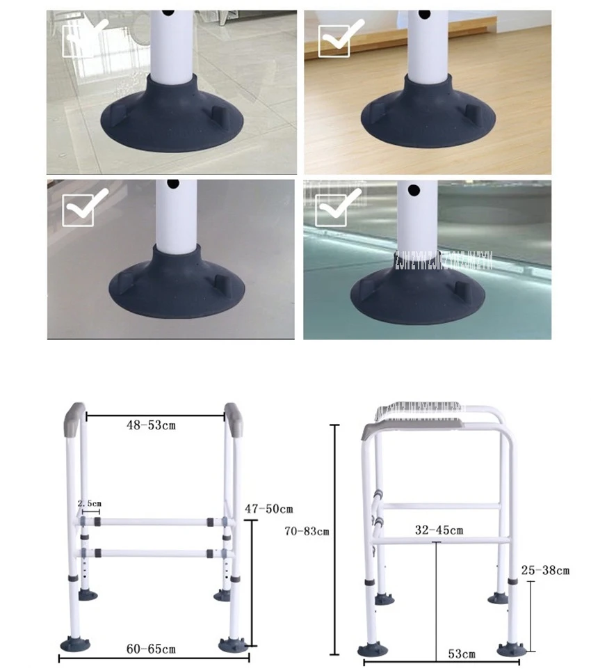 2002 складной ходунки безопасности поручень ванная комната туалет подлокотник для туалета ходьба помощь для инвалидов пожилых беременных женщин