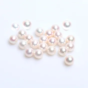 

MADALENA SARARA Genuine Pearl 3-7mm AAA Freshwater Pearl Round Natural White Good Quality Brightness Luxury Pearl Bead 130g