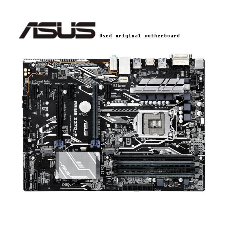 Материнская плата Asus PRIME Z270-P б/у Intel Z270 Z270M DDR4 LGA 1151 i7/i5/i3 USB3.0 SATA3 | Компьютеры и офис